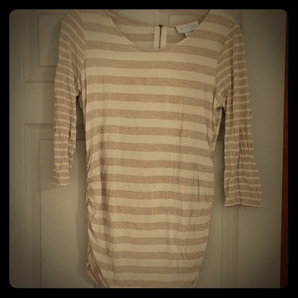 Maternity tunic with ruched sides - Picture 1 of 2